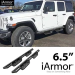 Aps 6.5" Pocket Steps Steel Armor For 18-26 Jeep Wrangler Jl 4DR. Fixed Price $229.99.