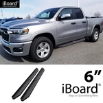 Aps Running Board Black 6" Fit Dodge Ram 1500 Quad Cab 19-26. Fixed Price $219.99.
