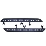 Fishbone FB23143 Rocker Guards Step Sliders Steel Black Textured Powdercoat New. Fixed Price $549.99.
