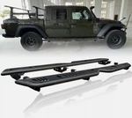 Vijay Steel Side Step Nerf Bars / Running Board For 2020-2025 Jeep Gladiator Jt. Fixed Price $259.00.