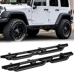 Vijay Fit 2007-2018 Jeep Wrangler Jk/jku 4-DOOR Running Boards Steel Side Steps. Fixed Price $259.99.