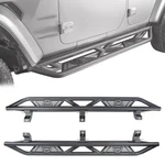 Running Boards Fit 2018-2024 Jeep Wrangler Jl Door Side Steps Nerf Bars Used. Fixed Price $190.00.