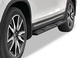 Black Nerf Bar Running Boards For 16-22 Honda Pilot. Fixed Price $298.00.