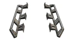 Motobilt Frame Mounted Stretch Rock Slider - Jeep Jk. Fixed Price $1221.34.