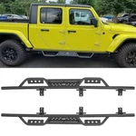 2PCS Off-road Running Board Side Step Nerf Bars For 2020-2026 Jeep Gladiator Jt. Fixed Price $199.15.