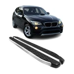 Running Boards Side Step Nerf Bars For Bmw X1 2010-2015 Alu Black Silver. Fixed Price $429.90.