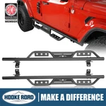 Hooke Road Steel Side Step Nerf Bar Running Board For 18-26 Jeep Wrangler Jl 4DR. Fixed Price $199.65.