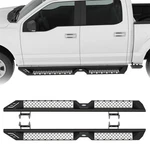 Pair Steel Drop Running Boards Side Steps Fit 2009-2014 Ford F-150 Supercrew. Fixed Price $219.88.