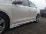 MK6 2011 2012 2013 2014 Volkswagen Jetta Votex Style Side Skirt Lip Kit Spoiler. Fixed Price $149.00.
