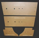 1968-1977 Volkswagon Vw Beetle, Super Hardboard Door & Qtr Boards 4-PCS. Fixed Price $198.61.