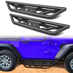 Running Boards For 18-26 Jeep Wrangler Jlu Unlimited Door Side Steps Bar. Fixed Price $189.00.