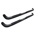 For Ram 2500 11-24 Tuff-bar 1-5653 3" Cab Length Black Round Bent Tube Step Bars. Fixed Price $147.00.