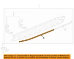 Gm Oem 15-20 Escalade Esv Pillars, Rocker Floor Running Board-insert 22813724. Fixed Price $204.13.