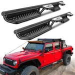 Running Boards For 2019-2026 Jeep Gladiator Jt 4 Door Drop Side Steps Nerf Bars. Fixed Price $228.00.