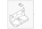 Genuine Ford Center Bracket M2DZ-54200B39-A. Fixed Price $40.55.