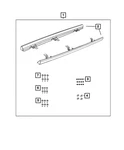 Genuine Mopar Floor Sill 55397068AI. Fixed Price $1009.00.