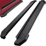 5.5" Running Boards For 2010-2024 Toyota 4RUNNER Limited Black Aluminum+ss Edge. Fixed Price $165.99.