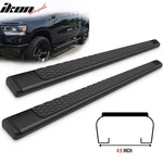 Fits 19-25 Ram 1500 Quad Cab Oe Style Black Side Step Nerf Bars Running Boards. Fixed Price $169.99.