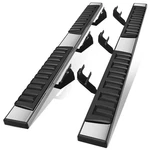 6.75" Side Step Nerf Bar Running Boards 15-24 Ford F150-F450 Super Crew Cab. Fixed Price $172.88.