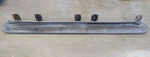 Black Crew Cab Plastic Running Board Fits 1999-2007 Ford F250 F350 F450 F550. Fixed Price $434.91.