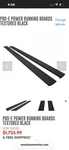 2007-18 Gm Crew Cab. Westin Automotive 29-23725 Pro-e Running Boards. Fixed Price $1300.00.