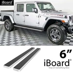 Aps Polished Stainless Steel Side Steps 6IN Fit Jeep Gladiator Crew Cab 20-26. Fixed Price $229.99.