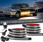 2PCS 70" Running Board Lights Strip Led Emergency Strobe Amber/white. Fixed Price $56.61.