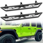 For 2018-2026 Jeep Wrangler Jl 4 Door Crew Cab Running Board Side Step Drop Bar. Fixed Price $162.79.