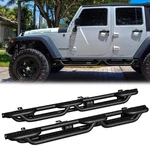 Vijay Fits 2007-2018 Jeep Wrangler Jk/jku 4-DOOR Running Boards Steel Side Step. Fixed Price $259.99.