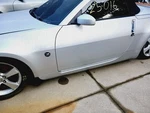 03-09 Nissan 350Z Driver Side Skirt SILVER/K23 Oem 76850-CD025. Fixed Price $179.99.