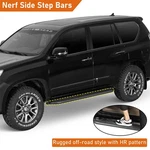 Driver & Passenger Running Boards Nerf Step Bars Pair For 2010-2023 Lexus GX460. Fixed Price $299.17.