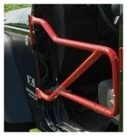 Steinjager Front Tubular Trail Doors Red Baron For Wrangler Jk J0040952. Fixed Price $383.99.