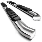 3.5" Oval Nerf Bar Side Steps For 2020-2026 Jeep Gladiator Jt. Fixed Price $199.00.