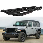 Vijay Textured Side Step Nerf Bars For 2018-2025 Jeep Wrangler JL(4 Door). Fixed Price $259.98.