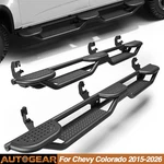 2X Steel Running Boards Side Step Nerf Bar For 2015-2026 Chevy Colorado Crew Cab. Fixed Price $246.79.