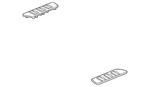 Genuine Gm Step Pad 23134112. Fixed Price $36.66.