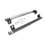 Genuine Stainless Steel Cab Length Tubular Side Steps For Quad 82213265AC. Fixed Price $423.20.