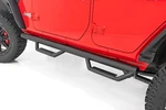 Rough Country RCJ1866B 3" Drop Step Nerf Bars Black For 18-26 Wrangler Jl 4DR. Fixed Price $299.95.