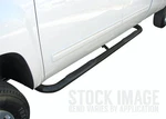 New 3" Black Round Sidebars Fits '20-'24 Chevy Silverado 1500 2500 3500 Dbl Cab. Fixed Price $199.95.