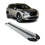 Side Step Nerf Bars Running Boards For Nissan Rogue 2021-2026 Silver Alu 2X. Fixed Price $383.90.