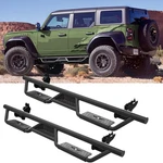 Pair Drop Running Boards Side Steps Fits 2021-2023 2024 2025 Ford Bronco Door. Fixed Price $235.56.