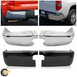 For Toyota Tundra 2014-2021 Rear Step Bumper End Caps Extension Lh /rh/pair. Fixed Price $65.99.