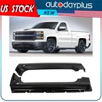 Pair Rocker Panels For 2007-2013 Chevy Silverado Sierra 1500 Standard Cab 2-DOOR. Fixed Price $249.99.