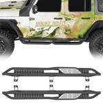 Fit 18-26 Jeep Wrangler Jl 4DOOR Side Step Nerf Bars Running Board Rocker Guard. Fixed Price $259.00.