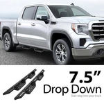 Aps Black Side Step Nerf Bars For 19-26 Chevy Silverado Gmc Sierra Crew Cab. Fixed Price $378.00.