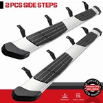 Running Boards Fit 24-26 Toyota Tacoma Double/crew Cab 6.5" Nerf Side Step Ss. Fixed Price $159.99.