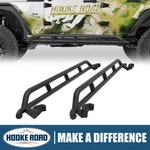 Hooke Road Fit 07-18 Jeep Wrangler Jk 4-DR Rock Slider Nerf Bar Side Step Steel. Fixed Price $239.55.