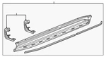 Genuine Gm Bright Chrome Passenger Side Running Board 22813703. Fixed Price $625.57.