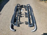 2003-09 Hummer H2 Factory Running Board Rock Sliders W/ Side Steps, Left Right. Fixed Price $1399.95.