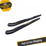 Promaxx Automotive 41387B 4" Oval Black Curved Step Bars. Fixed Price $292.17.